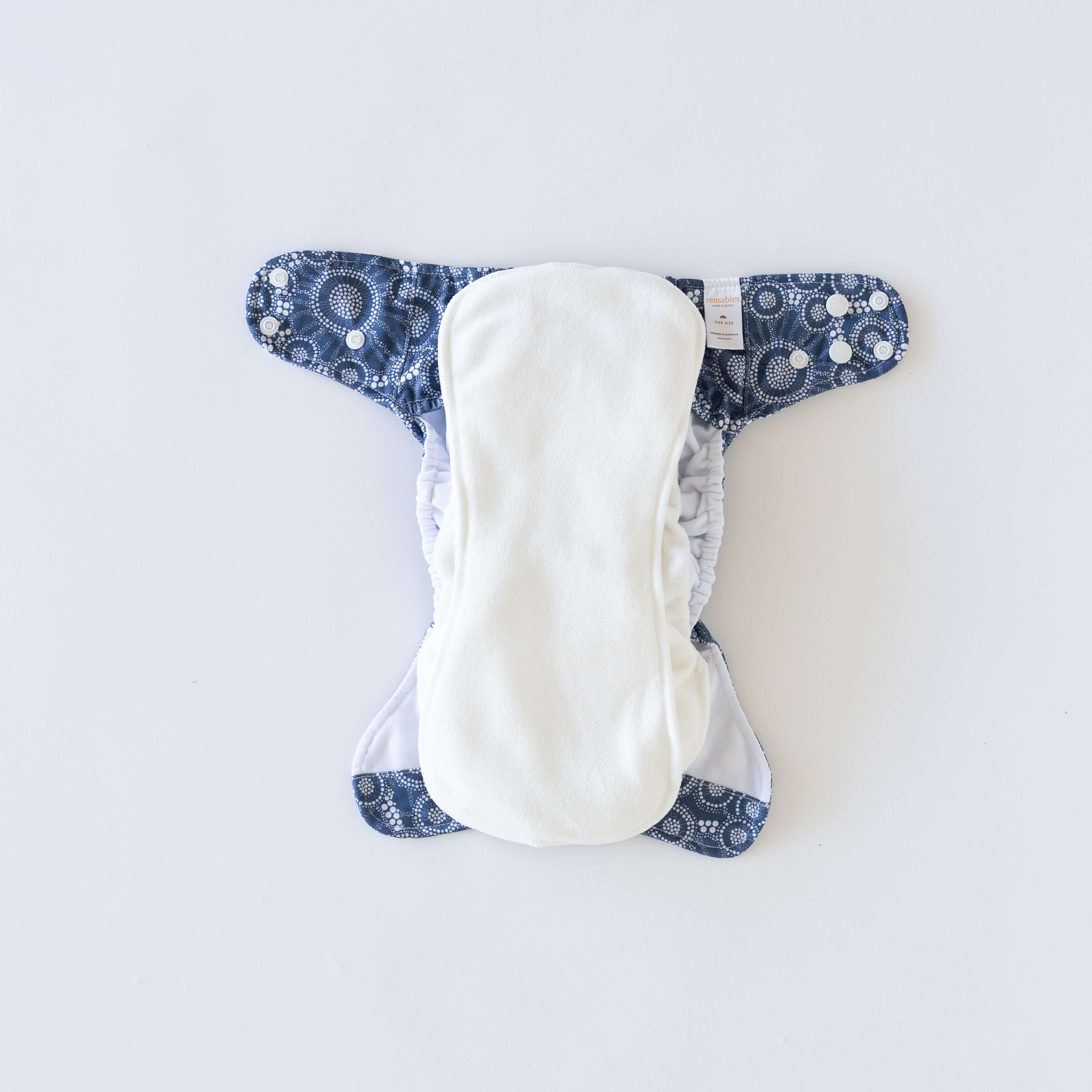 One Size Everyday Flexi Cover Nappy Bundle | Jellyfish Tide