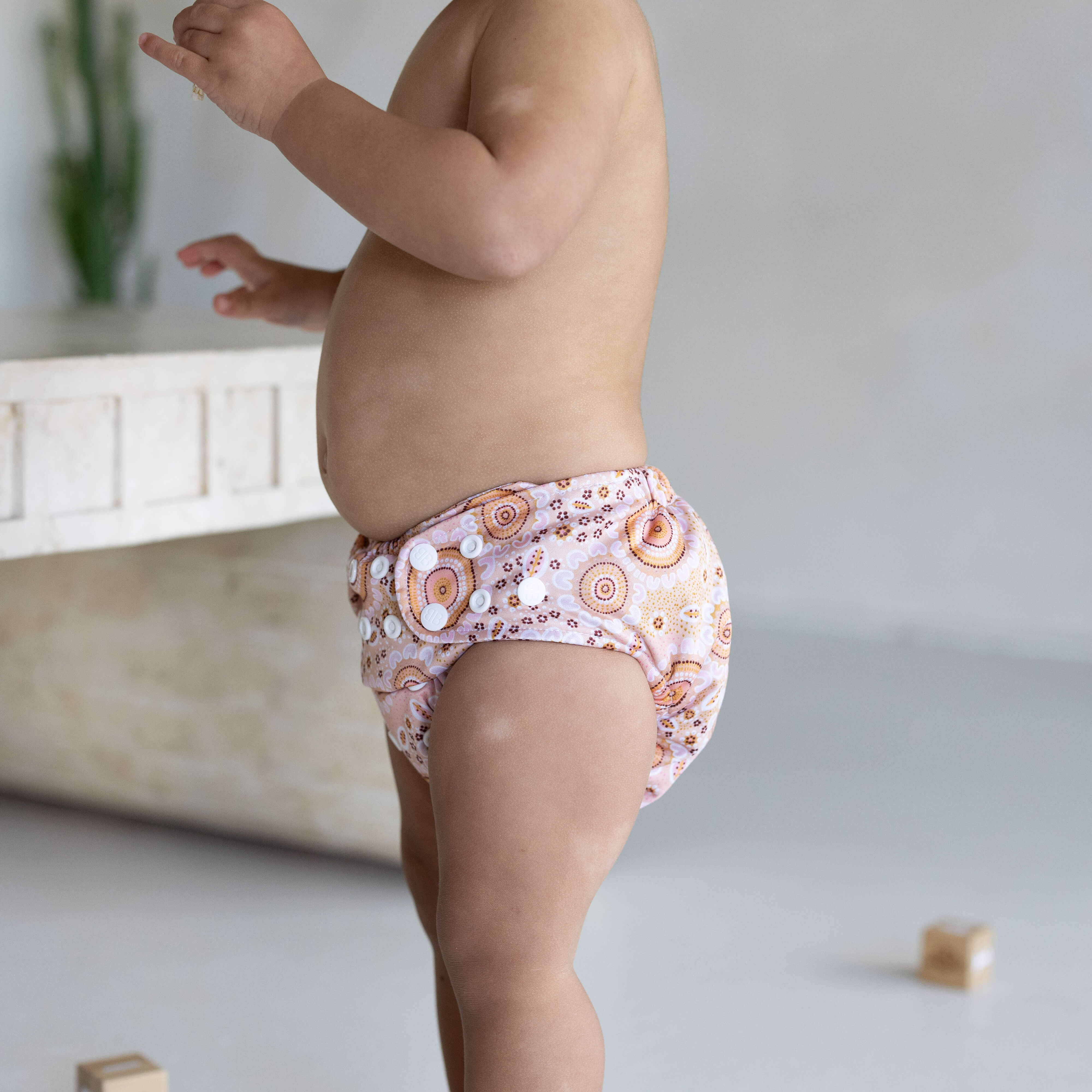 One Size Nappy Trial Pack Flexi Cover | Spring Flower