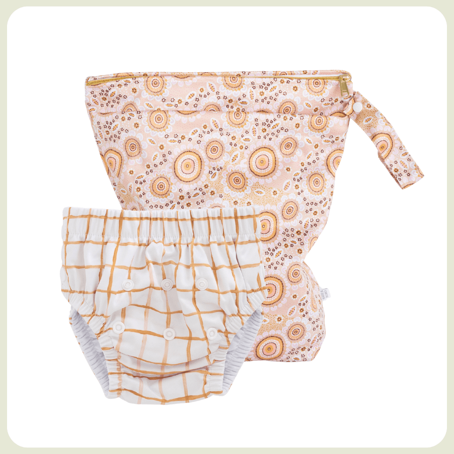 Toddler Swim Nappy and Wet Bag Bundle | Hopscotch