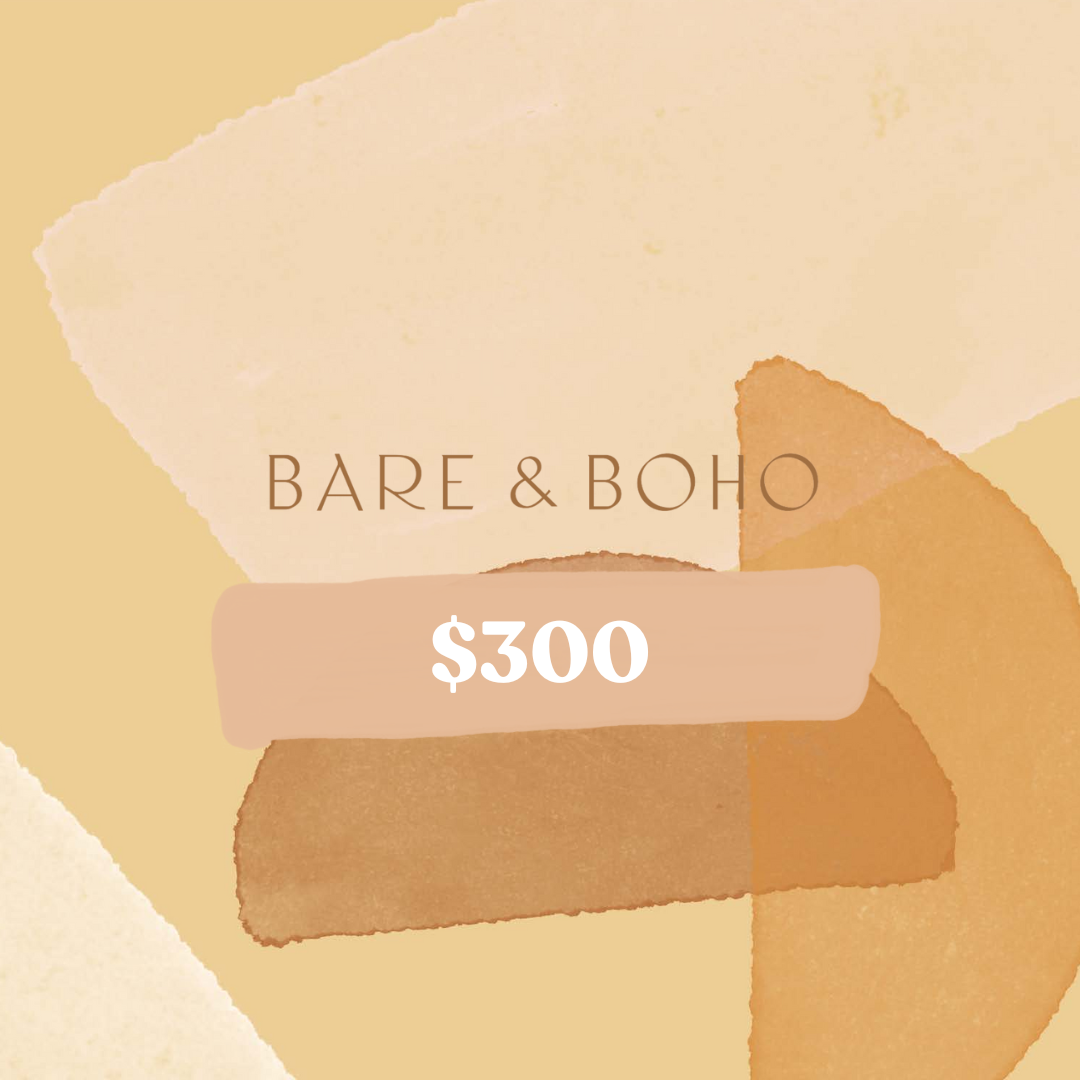 Bare and Boho Gift Vouchers