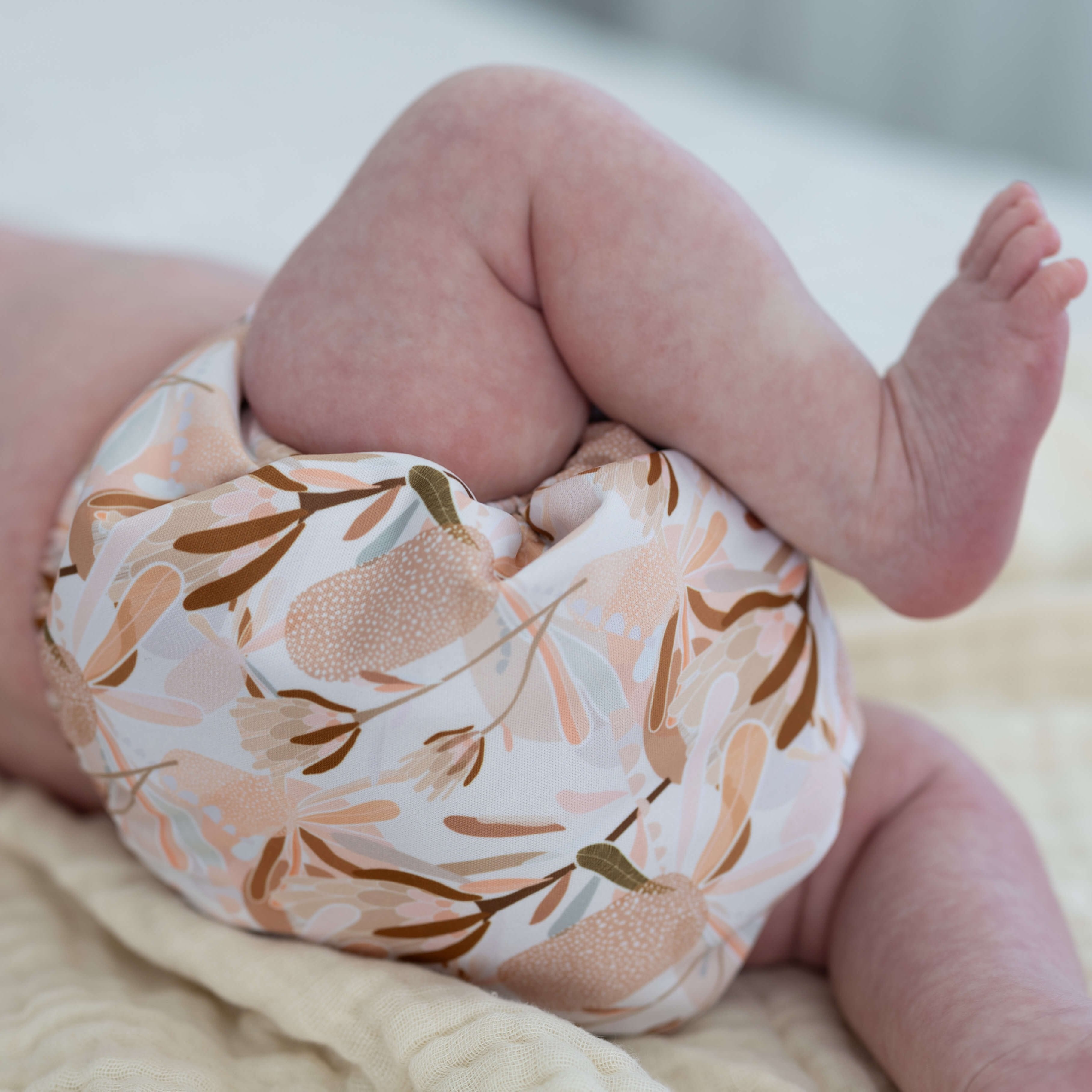 Newborn Soft Cover Nappy 2.0 | Banksia