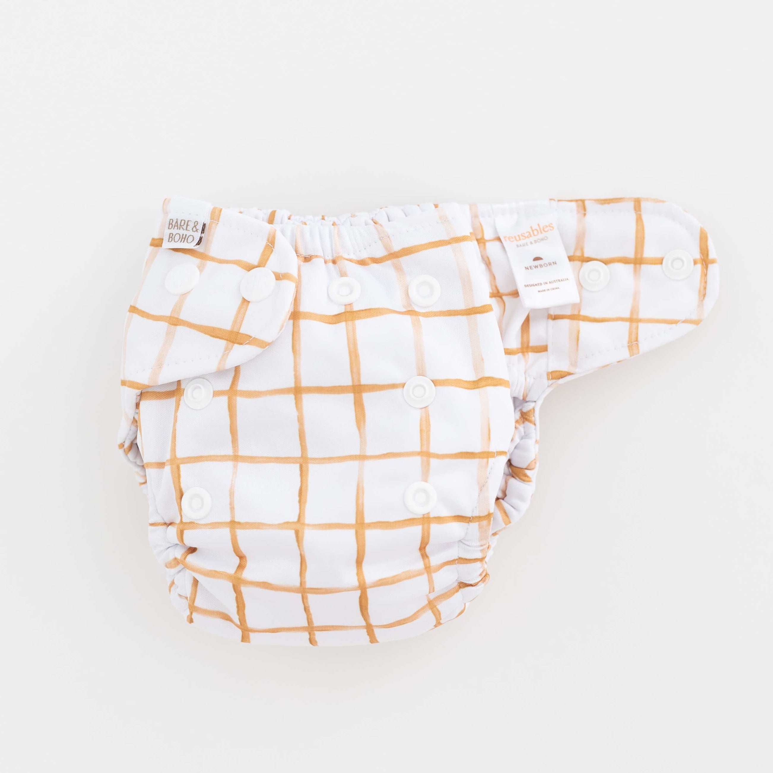 Newborn Soft Cover Nappy 2.0 | Hopscotch